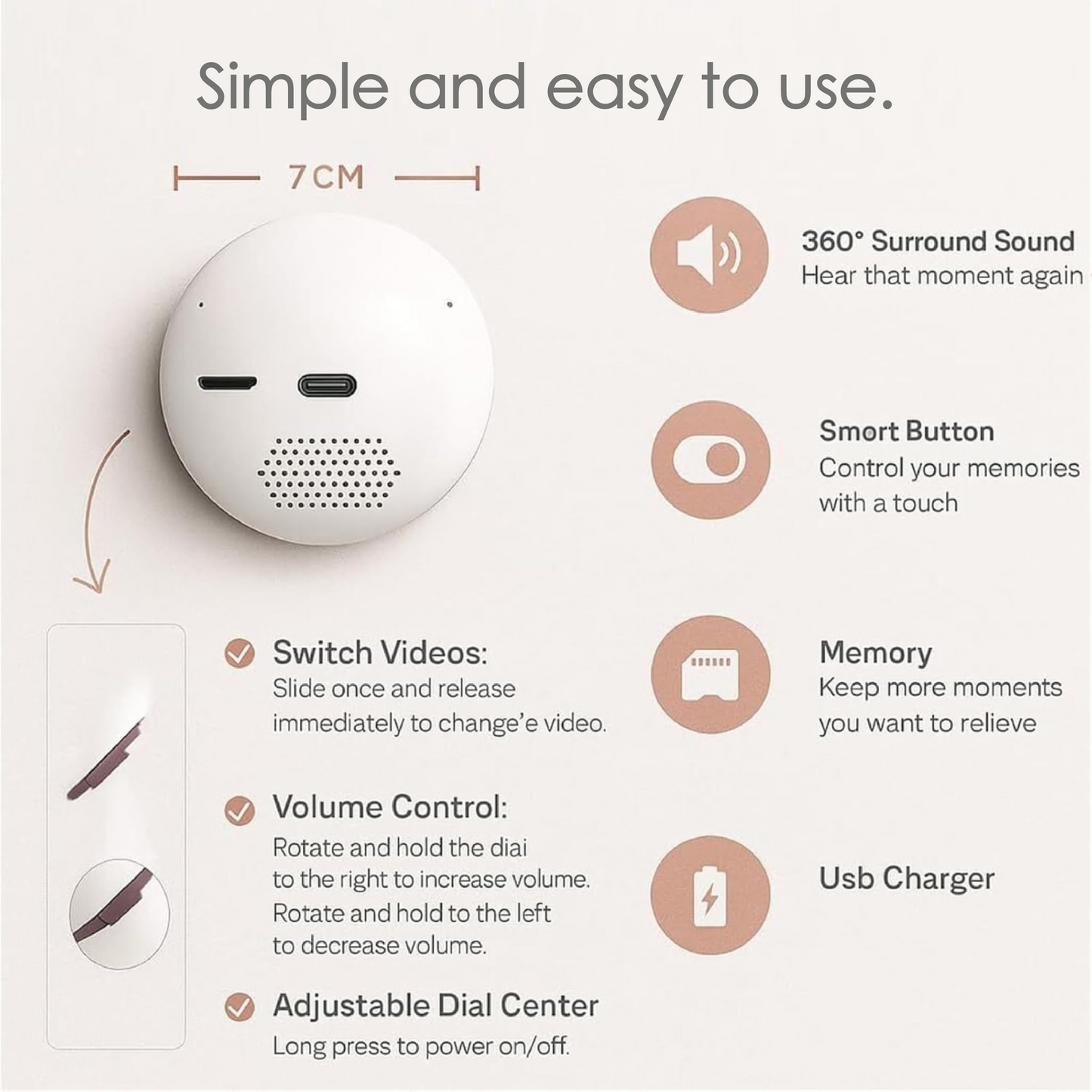 Capture Sphere - A sphere that captures and preserves your favorite moments